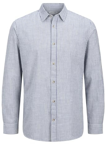 JJESUMMER LS SN T-Shirt, Infini/détail : Rayures, M
