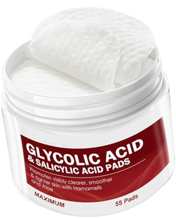 ISBEAUSOLS Reinigungs-Toner-Pads, 55 Stück