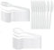 Premium Clear Plastic Cutlery Set 150pcs – Reusable & Dishwasher Safe – 50 Forks, 50 Spoons, 50 Knives – Ideal for Parties, Weddings, Events, Picnics, Office & Everyday Use