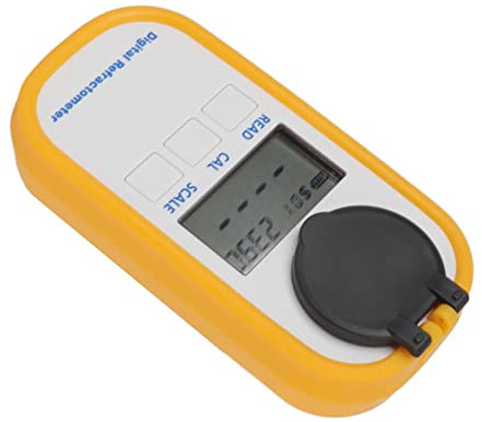 0-80% Brix-Messgerät, Refraktometer, Digitales Handrefraktometer, Spiritus, Obst, Wein, Konzentrationsmessgerät, Tester