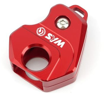KFHBNI schlüssel Schutzhülle Für SYM CRUISYM JOYMAX Z 300 CRUISYM300 Z300 JOYMAXZ300Motorcycle Zubehör Schlüsselbund Schlüsselbund + Schlüssel Abdeckung Shell Anzug(Key shell Red)