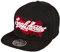 Spaß Kostet Herren Cap Snapback schwarz Logo mit fetten 3D Stick, verstellbar