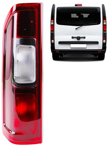 INLY Rücklicht Rückleuchte Heckleuchte Hinten Links Rot kompatibel mit Vivaro Trafic Talento Nv300 265556737R 4422466 93867974 2655500Q0J