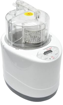 EDEDE Sauna Heater, 4L Upgrade High-lid Steamer Fumigation Machine, Household Sauna Steam Sweating Steam Machine, 2kW Can Directly Cook Medicine for Home Sauna SPA