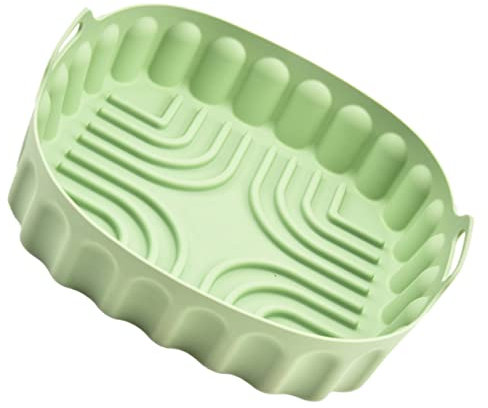 VALICLUD Air Fryer Silicone Liner Réutilisable Tapis Silicone Chaleur Pour Friteuse à Air Modèle Accessoire Antiadhésif Pour Maison