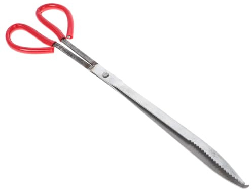LAPYAPPE Pinza Strumento Acciaio per Impugnatura Granchi in Ergonomica e Pesci Versatile Presa Comoda per Cattura Precisa per Lago e Spiaggia