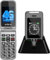 artfone G6 Pro 4G Telephone Portable Senior Débloqué丨Téléphone Portable à Clapet avec Grandes Touches丨Bouton SOS丨Double écran丨Station de Charge丨Appareil Photo丨Radio FM丨Appel Rapide - Gris