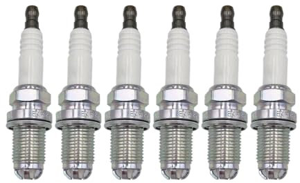 6PCS Bkr6equp Zündkerze kompatibel mit M54 M62 E38 E65 E34 E36 E39 E46 Z3 320 528