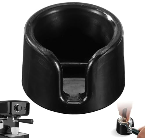Sinbana Kaffee-Stampfer-Basis Kompatibel mit Ninja Espresso ES601, Siebträger Stampfer Basis aus ABS-Material mit Rutschfester Unterseite für Verbesserte Stampfstabilität und Extraktion(Schwarz)