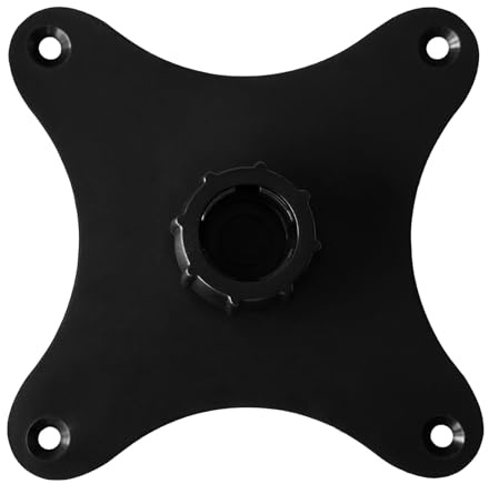 Professional Adjustable Portable Monitor Bracket Plate 17mm Ball Head Wall Mount Arm Mount Stand Replacement Lightweight Monitor Holder