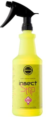 Infinity Wax Insect Strip 1L – Pro Strength Insect & Bird Lime Remover Instantly Breaks Down Deposits, Contactless Decontamination Safe on Paintwork, Pre-Wash Spray