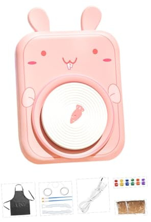 PUXZYAX Strumento di modellazione per Bambini, Piccola Macchina per la Ceramica per progetti di Artigianato, sviluppa Le capacità motorie Fini e la
