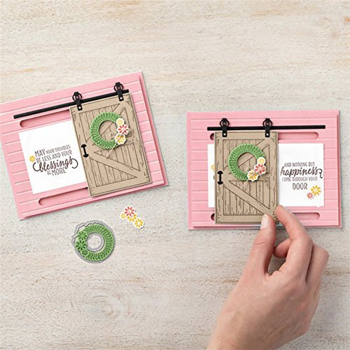 SpirWoRchlan Stanzmaschine Stanzschablone, Scrapbooking Prägeschablonen Stanzformen Schablonen Für Scrapbooking, Fotopapier, Karten, Handwerk Prägen DIY Herstellung Geburtstag Geschenk Cutting Dies