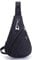 MaYee Umhängetasche, Umhängetasche, Brustrucksack, Messenger-Schulter-Tagesrucksack für Outdoor, Radfahren, Laufen, Wandern, Klettern und Reisen, Schwarz