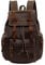 koolehaoda Vintage Canvas Rucksack Unisex Casual College Bag Wandertasche 17-Zoll-Laptop Business Rucksack Canvas Rucksack (L- Armeegrün)