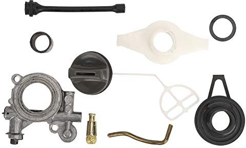 Kafuty Set di Ingranaggi a Vite Senza fine per Pompa Olio per motoseghe di Ricambio per Husqvarna 372XP 365 371 385 390 362 570 575 576