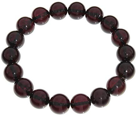 Armband - Kugel 11 mm - Bernstein -,