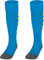JAKO Unisex Stutzenstrumpf Roma, Jako-Blau/Neongelb, 35-38