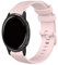 Bracelet de montre en silicone compatible avec Garmin Venu 2S à libération rapide, étanche, résistant à la transpiration, compatible avec la montre connectée Venu 2S – Rose