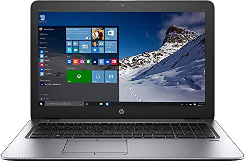 HP ELITEBOOK 850 G3 - Computer portatile INTEL Core I5-6 ° generazione 2.40 GHZ WEBCAM 8 GB RAM 240 GB SSD Windows 10 PRO 64 bit (Ricondizionato)