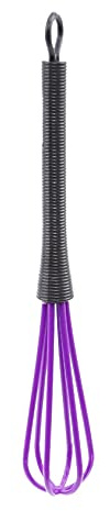 zwyjd Salon de Coiffure Coiffure en Plastique Couleur des Cheveux Colorant crème Fouet mélangeur agitateur Outil Cuisine Ballon mélangeur Outil Coiffure Couleur Outils de coiffage,Violet
