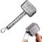 Flaschenöffner Thors Hammer Bieröffner Bierflaschenöffner für Bar Party BBQ Camping Bier 16,5x7x4,5cm Silber