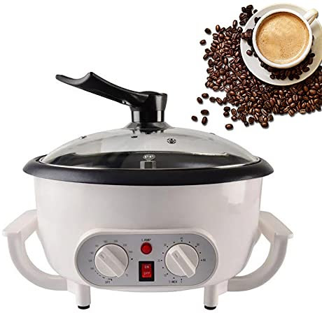 Tostatori Di Caffè, Macchina Per La Torrefazione Dei Chicchi Di Caffè Per Uso Domestico Da 1200 W Con Timer Da 0 A 60 Minuti, Forno Elettrico Per Chicchi Di Caffè, Regolabile Da 0 A 240 ° C