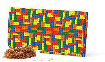 I LIKE PAPER - LEHGU – Tabaktasche/Tabak-Beutel aus Tyvek® - reissfest - wasserabweisend – Fächer für Tabak, Papier, Feuerzeug und Zubehör
