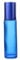 12Pcs 10ml Frosted Essential Oil Roller Bottles Glass Empty Containers with Stainless Steel Ball for Essential Oils, Perfumes and Lip Balms(Dark Blue)