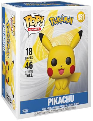 Funko POP! Mega: Pokemon - Pikachu - Vinyl-Sammelfigur - Geschenkidee - Offizielle Handelswaren - Spielzeug Für Kinder Und Erwachsene - Video Games Fans - Modellfigur Für Sammler Und Display