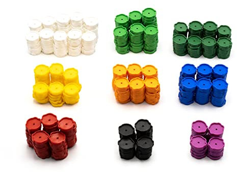 BG Expansions Token-Hüllen für The Quacks of Quedlinburg und Erweiterungen – 435 Stück