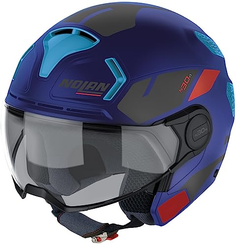 Nolan N30-4 T Blazer Jethelm (Blue Matt,L (59/60))