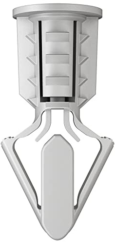 FISCHER Drywall Board Fixing HDF Polyamide, Making It Very Elastic And Age-Resistant, To Be Used On Drywall, Chipboard, Etc., With 4mm Diameter Screws (Not Included), Box Of 100