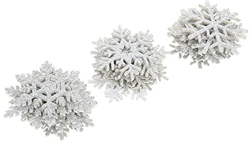 NOLITOY Schneeflocken-Flicken 30 Stück Bastelflicken Für Kleidung Und Accessoires