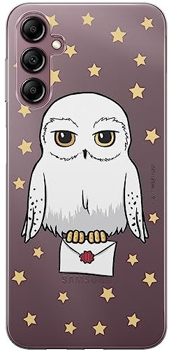 ERT GROUP Handyhülle für Samsung A14 4G/5G Original und offiziell Lizenziertes Harry Potter Muster 240 optimal an die Form des Handy angepasst, teilweise transparent