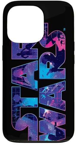 iPhone 13 Pro Star Wars Logo Retro 90s Galaxy Case