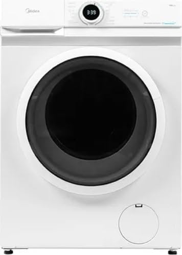Midea MF100W70BA/W-IT - Lavatrice Slim da 7 kg, 1400 giri, Frontale, Classe energetica A