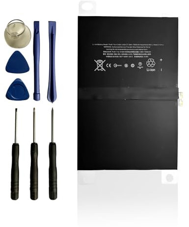 GDDGFVKV Batteria per laptop da 3,82 V, 27,9 Wh, A1664, compatibile con iPad Pro 9.7, A1673, A1674, A1675, per iPad 6,3, EMC 2976, 2977, 32 GB/128 GB/256 GB, MLN02LL/A MLMN2LL/A MLMV2LL/A MLMV2LL/A