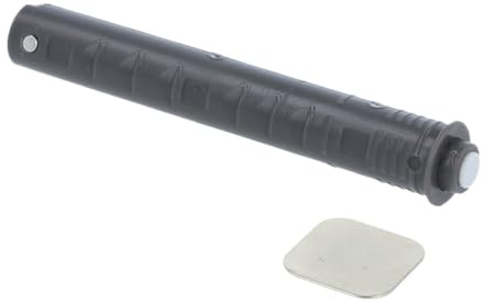 MS Beschläge Möbelfrontschnäpper Magnetspitze Einbohr-Schnäpper Steckschnäpper Tip-On Anschlagsdämpfer Drucktüröffner Magnetschnäpper Druckschnäpper (Anthrazit, lang)