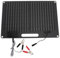 Caricabatterie da Pannello Solare da 100 W, 2 Uscite USB Mantenitore Caricabatteria Solare per Auto da 12 V 24 V con Clip a Coccodrillo, Caricatore di Mantenimento Solare