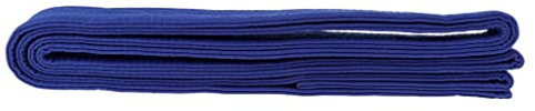 Timcryxient Taekwondo Gürtel Karate Kampfsport Aikido Double Wrap Gürtel Blau 280x3,85cm