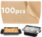 YQL 37cm x 19,5cm Backpapier Kompatibel mit Tefal OptiGrill XL Backschale/Mini Backofen, Optigrill Elite XL Backschale Zubehör, Backpapier für Pommes, Chicken Popcorn, Pizza, Kekse, Brot(100 Stück)