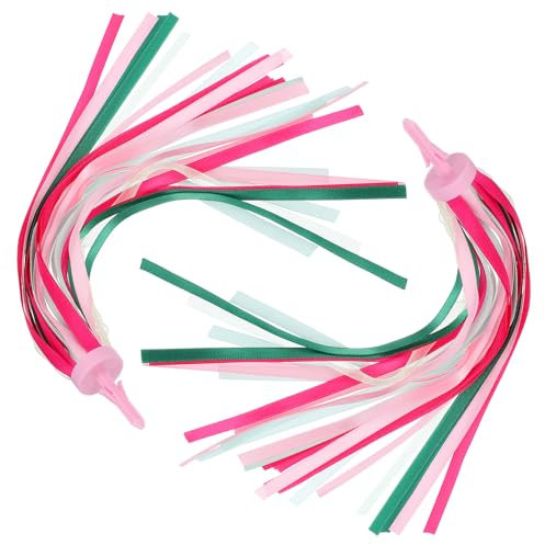 LOORGVEL Lenkerbänder EIN Paar Rosa Nylon für Kinderfahrräder und Dreiräder