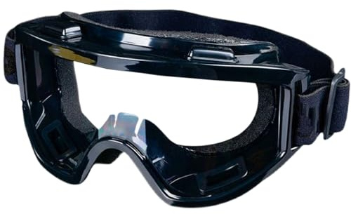Générique Schutzbrille & Sicherheitsvisiere – leichte Schutzbrille für Baustellen – Augenschutz, kratzfest, staubdicht, für Laborfahrten im Freien