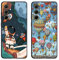 Abuenora Cover per Samsung Galaxy A55 5G, [2 pezzi] Custodia Sottile Morbida Silicone TPU Antiurto Case Protegge lo Schermo e la Fotocamera con Disegni Group X