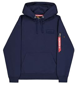 Alpha Industries Herren Backprint Mirror Camo Kapuzenpullover (1er Pack)