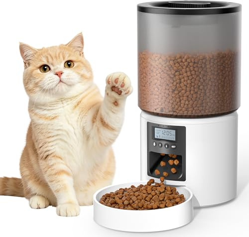 PETVION Automatic Cat Feeder 4L 1-6 Comidas al Día