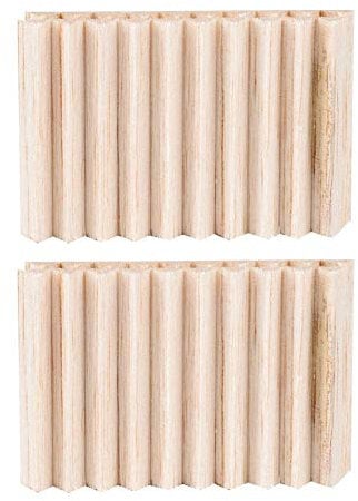 Filtro in balsa, Filtro in Legno da 1 Sacchetto di Fumo Filtro in balsa da 6 mm per Tubo di Sigaretta, con Molti Fori di Assorbimento di catrame minuscoli, atossico/inodore/Sicuro
