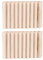 Filtro in balsa, Filtro in Legno da 1 Sacchetto di Fumo Filtro in balsa da 6 mm per Tubo di Sigaretta, con Molti Fori di Assorbimento di catrame minuscoli, atossico/inodore/Sicuro