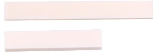 Alomejor Akustik Gitarre Sattel Nut, 6 Saiten Akustikgitarre Knochenbrücke Sattel und Mutter Folk Klassisch Gitarren